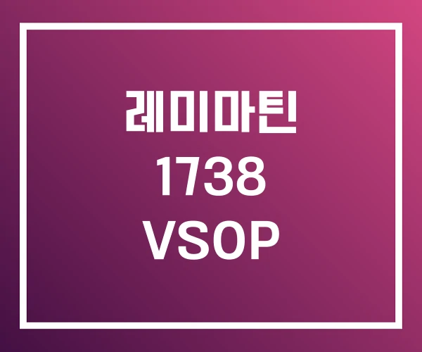 레미마틴 1738 VSOP 레미마틴 1738 VSOP
