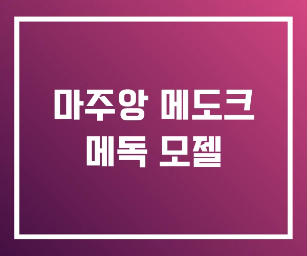 마주앙 메도크 메독 모젤