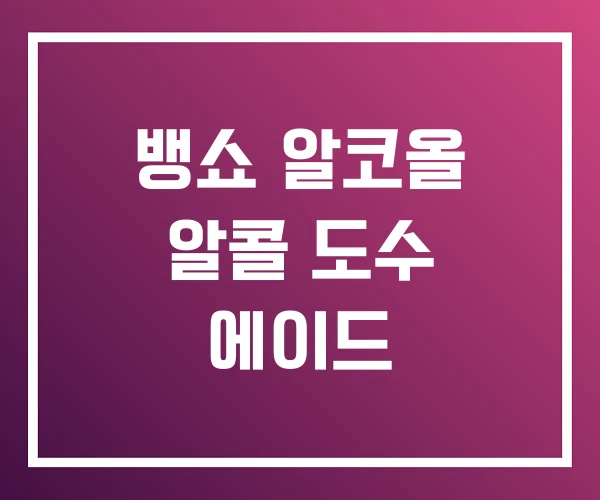 뱅쇼 알코올 알콜 도수 에이드 뱅쇼 알코올 알콜 도수 에이드