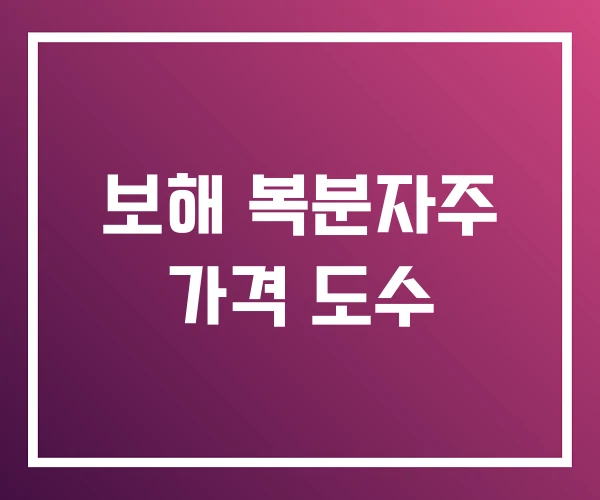 보해 복분자주 가격 도수 보해 복분자주 가격 도수