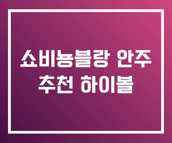 쇼비뇽블랑 안주 추천 하이볼 쇼비뇽블랑 안주 추천 하이볼