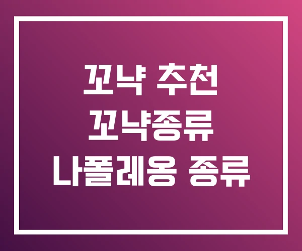 꼬냑 추천 꼬냑종류 나폴레옹 종류