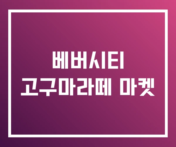 베버시티 고구마라떼 마켓 베버시티 고구마라떼 마켓