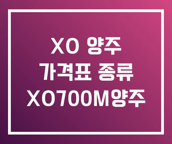 XO 양주 가격표 종류 XO700M양주 XO 양주 가격표 종류 XO700M양주