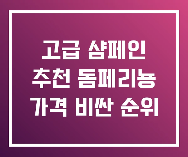 고급 샴페인 추천 돔페리뇽 가격 비싼 순위 고급 샴페인 추천 돔페리뇽 가격 비싼 순위
