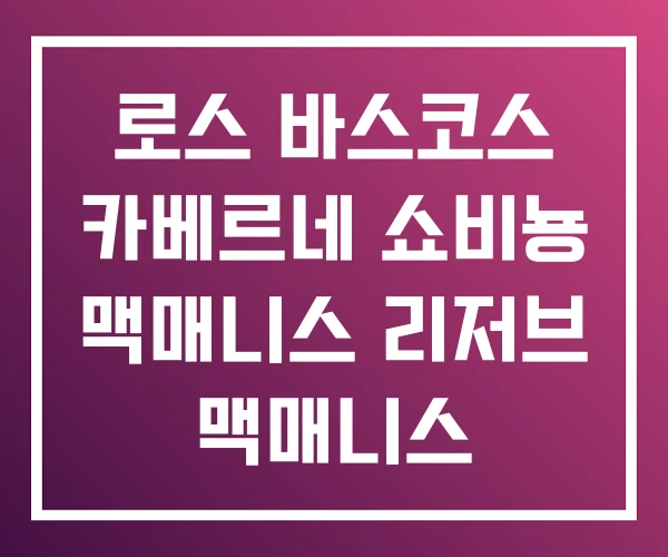 로스 바스코스 카베르네 쇼비뇽 맥매니스 리저브 맥매니스