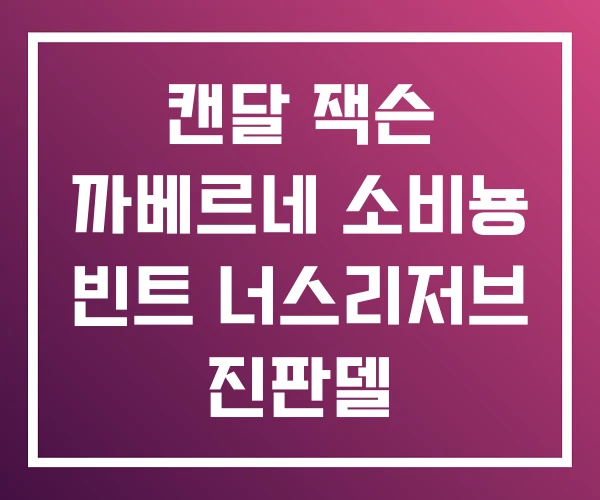 캔달 잭슨 까베르네 소비뇽 빈트 너스리저브 진판델 캔달 잭슨 까베르네 소비뇽 빈트 너스리저브 진판델